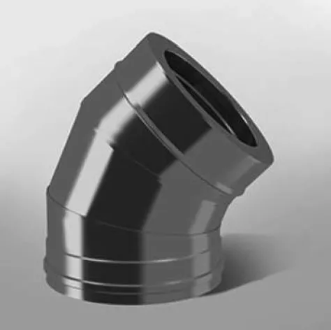 отвод от-р 45* 304, 0,8/304, 0,5 d 120/220 с хомутом на замке картинка анонса te-plo.ru