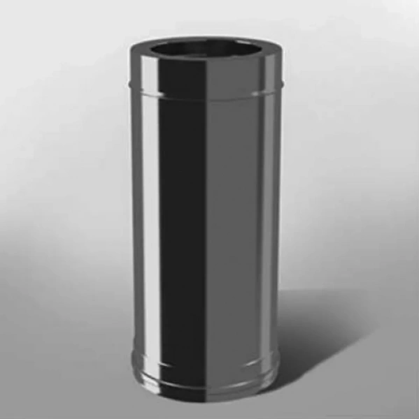 труба  термо l1000 tt-p 310-0.8/304 d130/230 с хомутом картинка анонса te-plo.ru